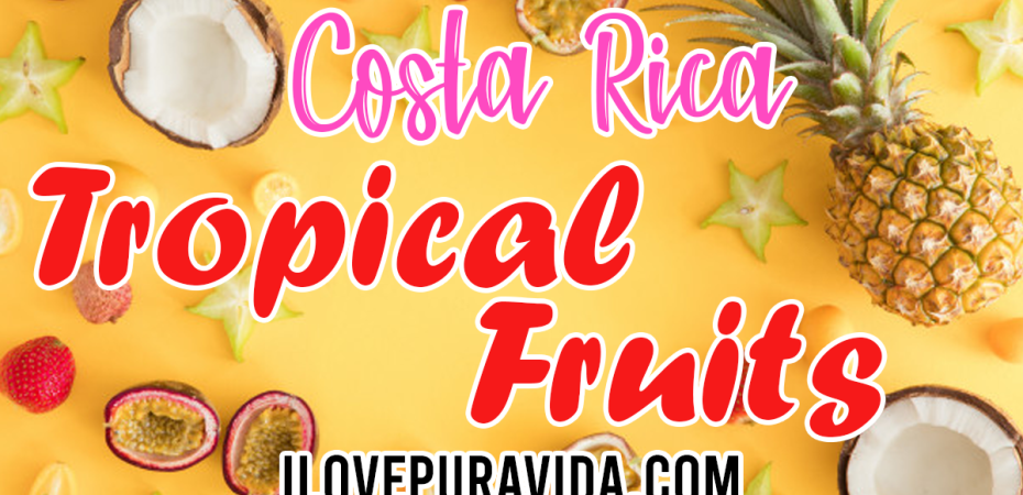 Tropical fruits of Costa Rica